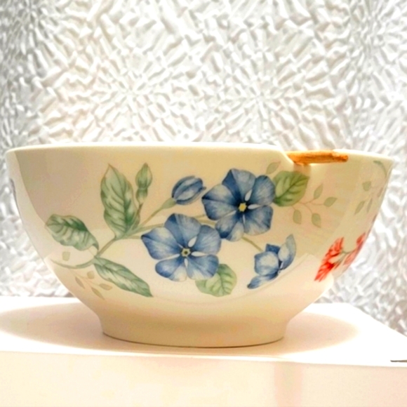 🪭Lenox Porcelain Ramen🍜 Bowl w/Chopsticks - Picture 8 of 14
